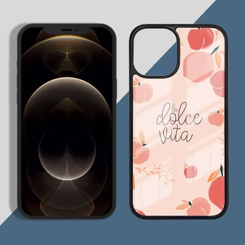 

Watermelon banana peach Phone Case PC for iPhone 11 12 pro XS MAX 8 7 6 6S Plus X 5S SE 2020 XR