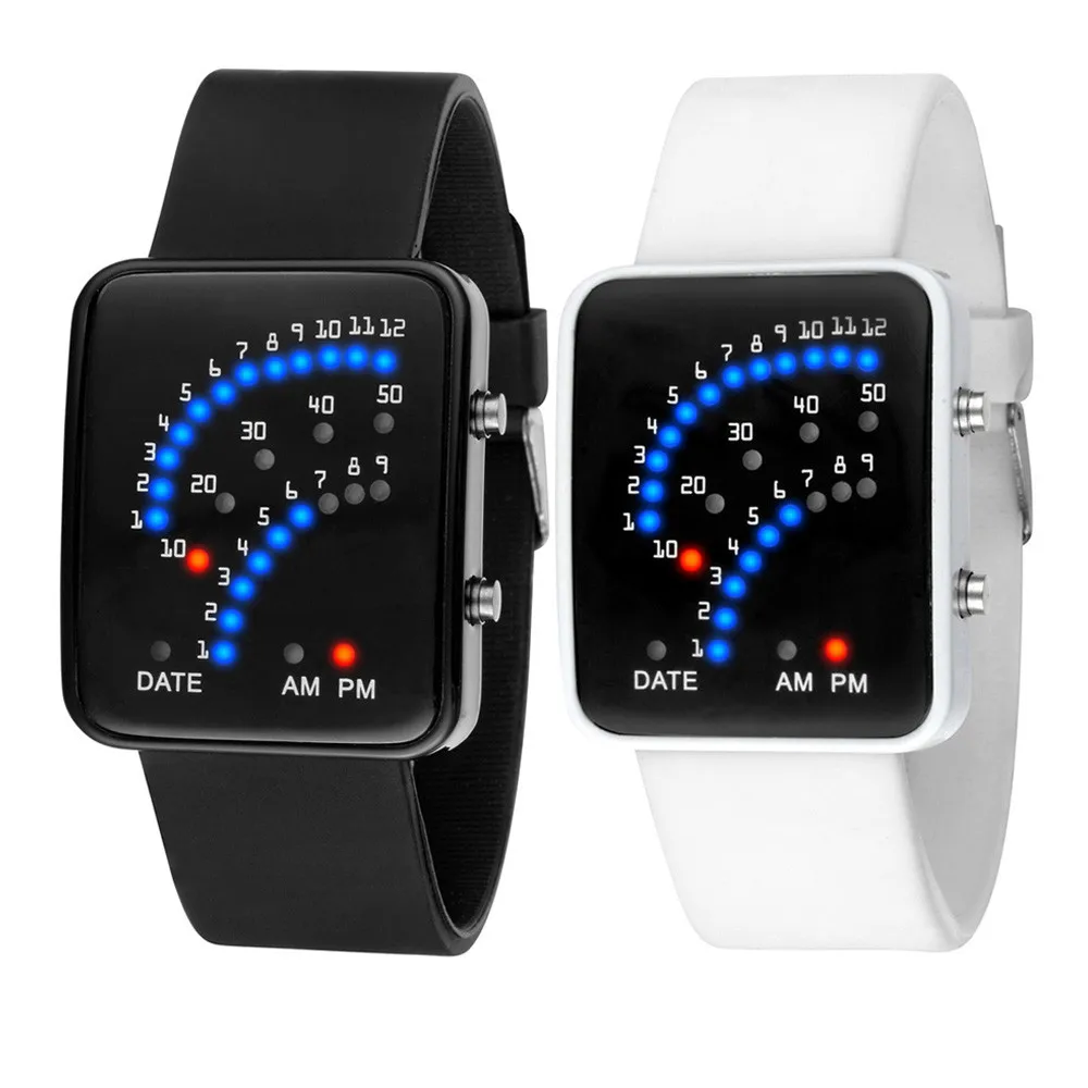 Цифровые мужские и женские часы 2020 год светодиодный студенческие спортивные электронные Reloj Relogio Masculino erkek kol