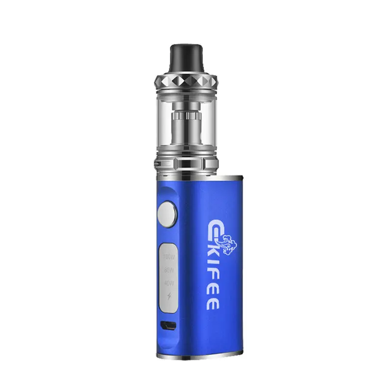 Ekifee 100 Вт мод стартовый набор 510 нить дым 3 0 мл Atomizer емкость для жидкости 2000 мАч