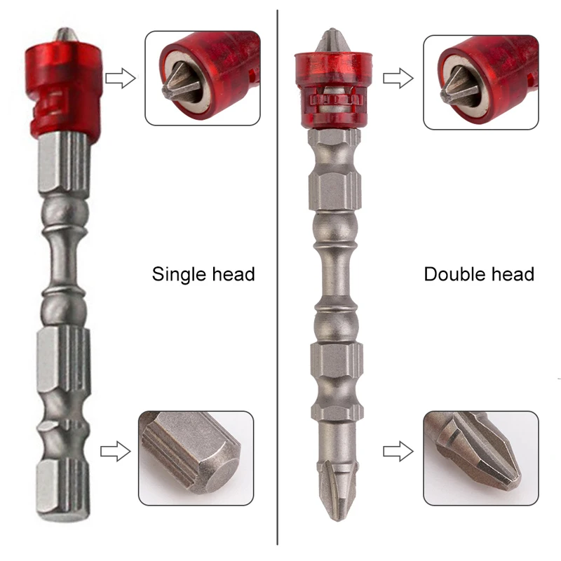 Набор Магнитных отверток с одной и двойной головкой отвертка нескользящей