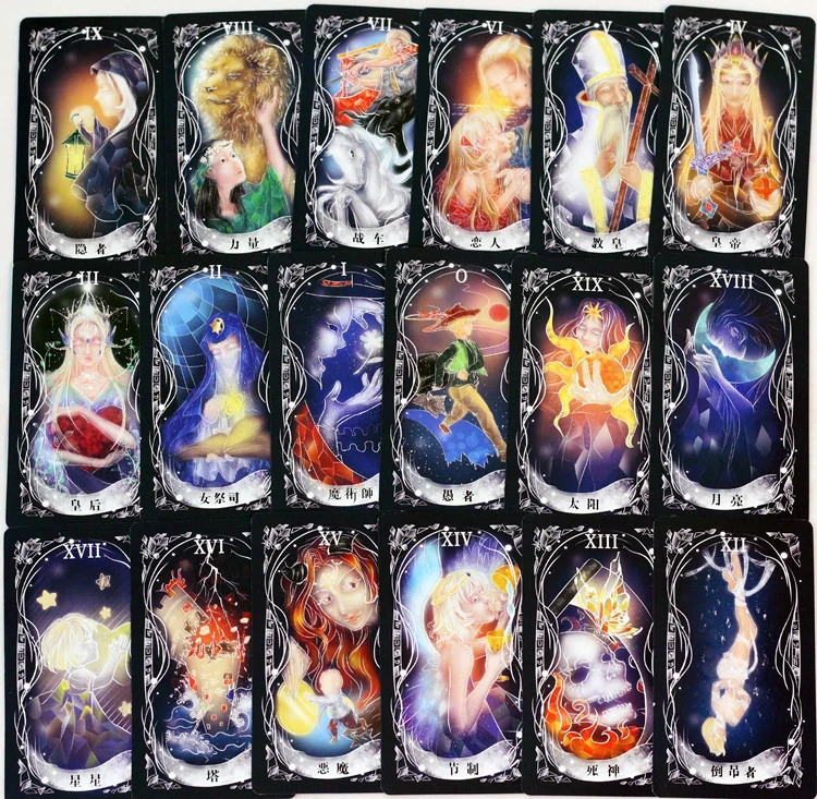 Роскошная версия полного набора Tarot Magic Tarotalo руководство по эксплуатации