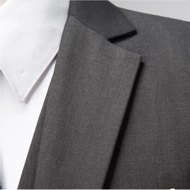 (Пиджак + жилет брюки) 2019 мужские костюмы модные вечерние платья Мужской