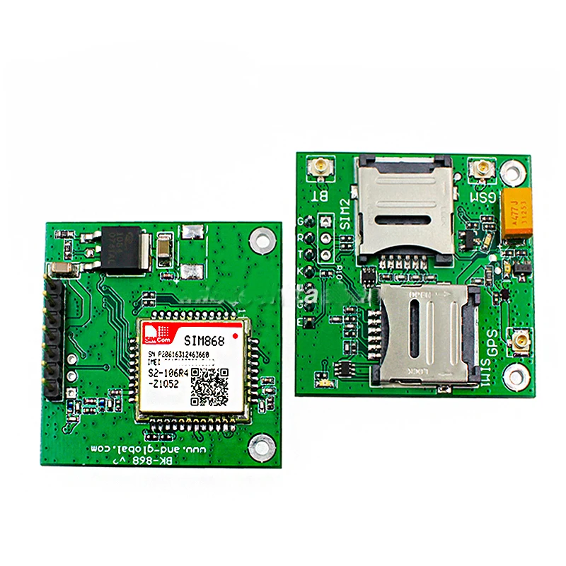 Плата адаптера SIM868, встроенный модуль, совместимый с GPS, GSM, GPRS, Bluetooth, вместо SIM808