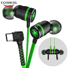 Игровые наушники с разъемом USB TYPE-C и микрофоном, 2,2 м