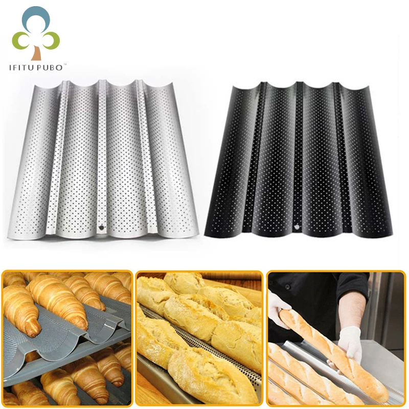1 шт. практичная форма для выпечки французского хлеба волнистый поднос торта