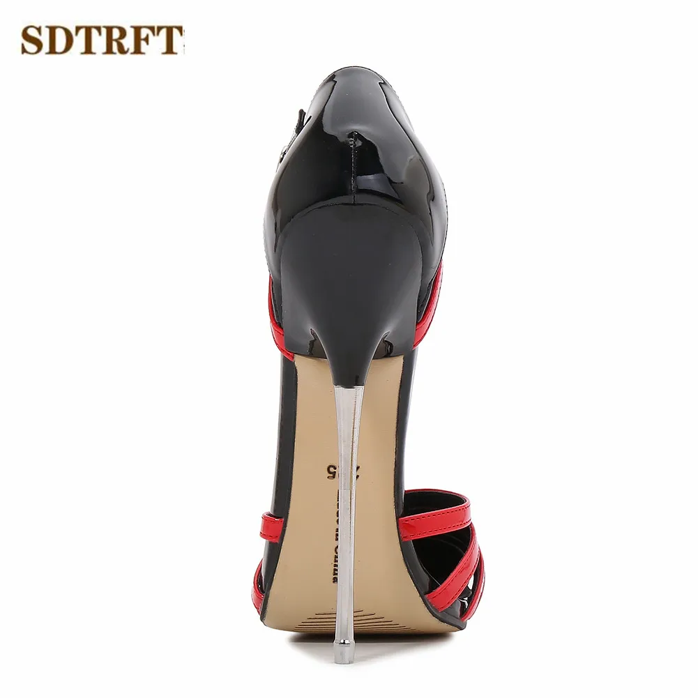 SDTRFT/модные босоножки с ремешком на щиколотке женская обувь 16 см металлический