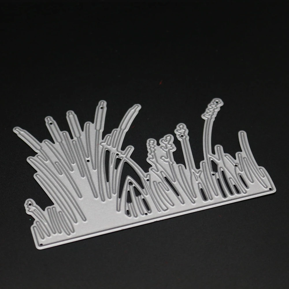 Горячая трава форма металлические режущие штампы DIY карточные трафареты