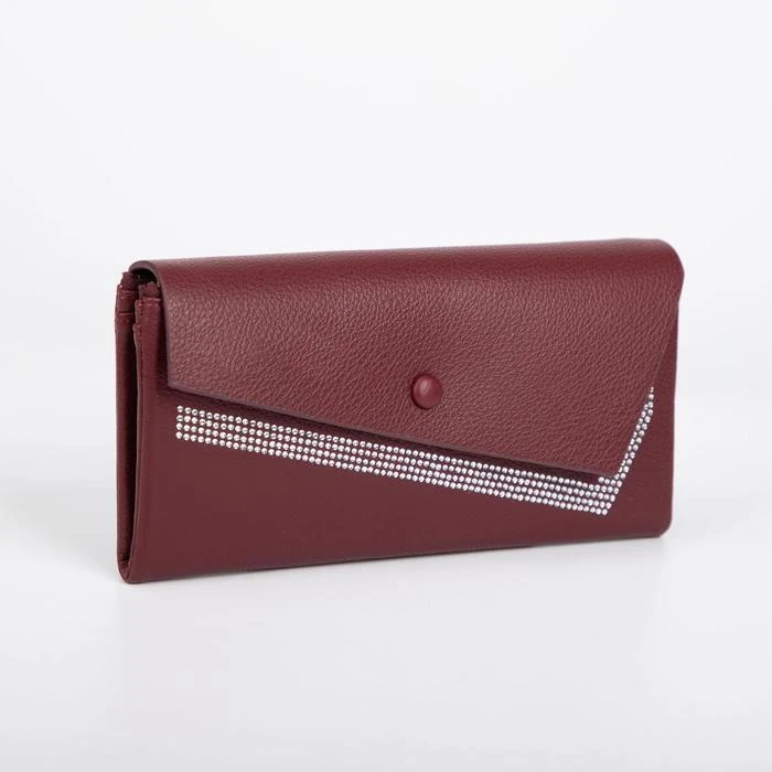 Кошелёк женский 3 отдела на клапане | Багаж и сумки