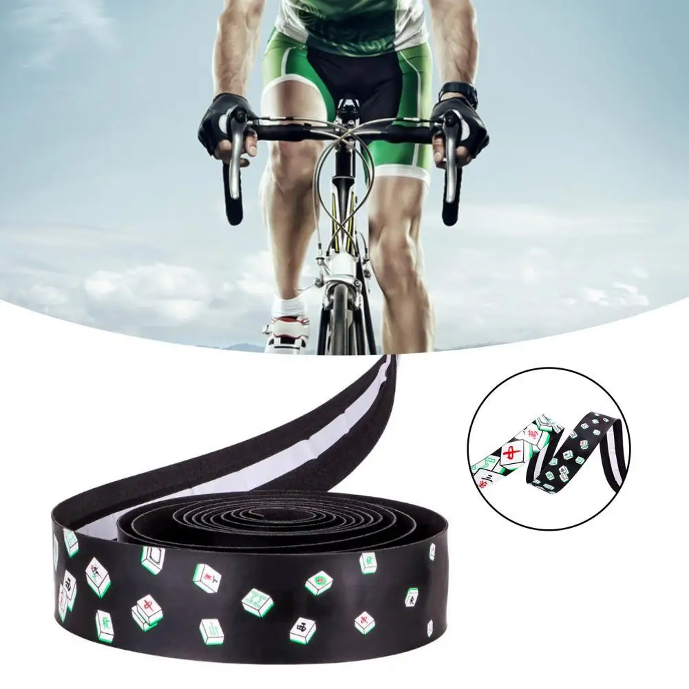 

2 шт., Нескользящие впитывающие пот ленты для руля дорожного велосипеда