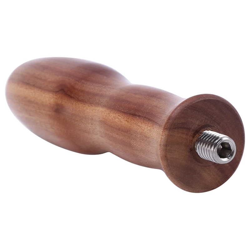 

Solid Wood Handle Modified Coffee Machine Handle Red Rosewood Bottomless Solid Wood Handle