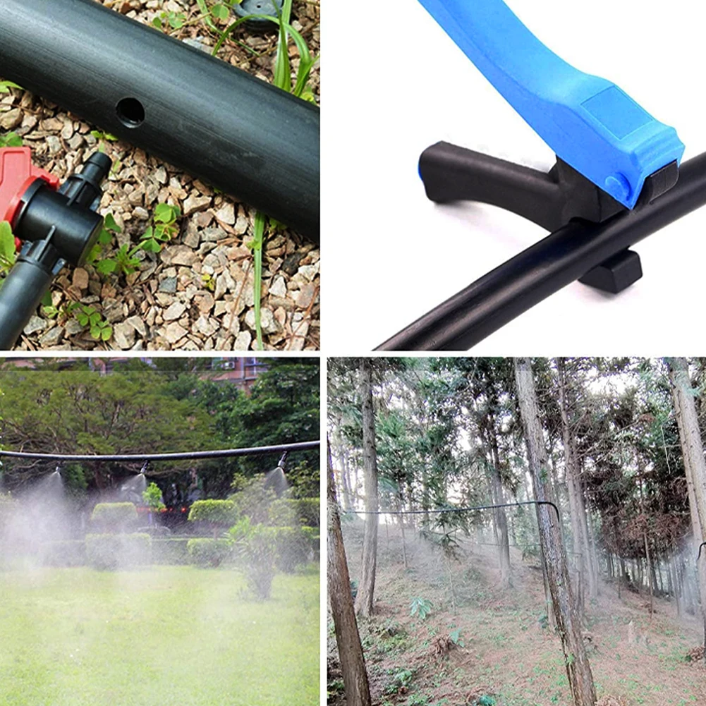 

Drip Irrigation Tubing Hole Punch Tool Drip Tubing Fitting Insertion Tool for Drip Sprinkler System Barb Insert Clip Gun 1 order