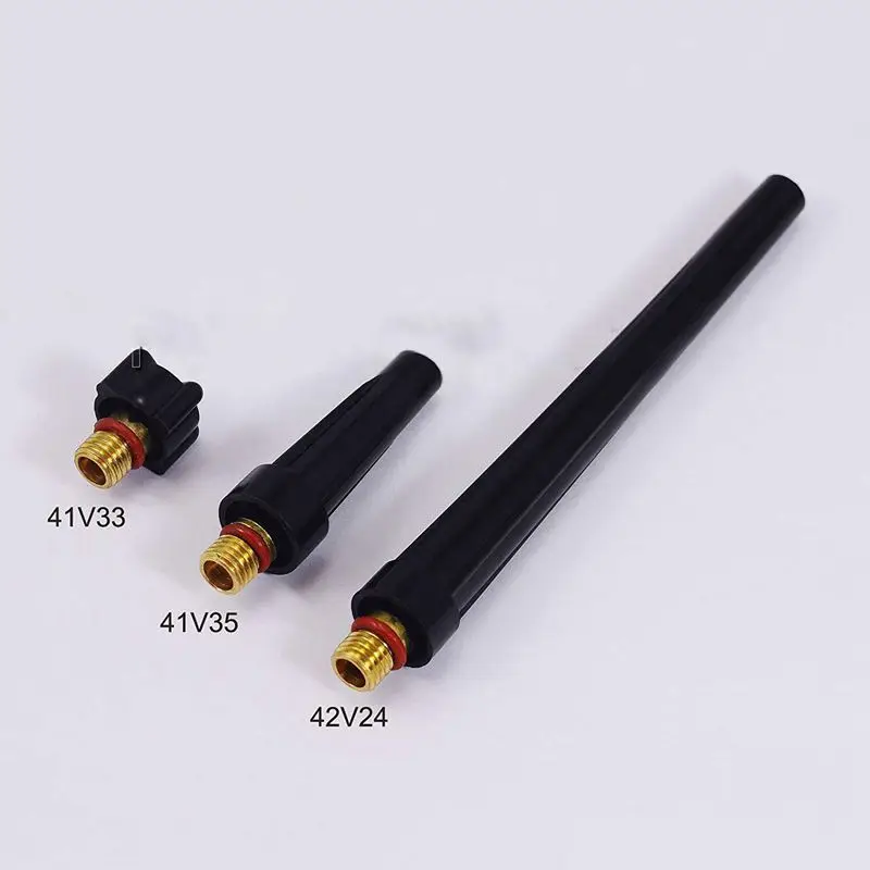 

TIG Gas Lens Collet Body Assorted Size Kit Fit SR WP 9 20 25 TIG Welding Torch 46pcs