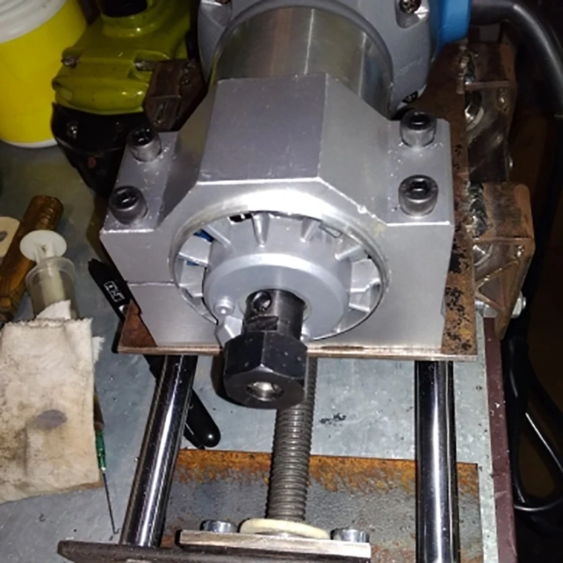 

52mm Aluminum CNC Spindle Motor Bracket CNC Router Motor Bracket with 4 Screws