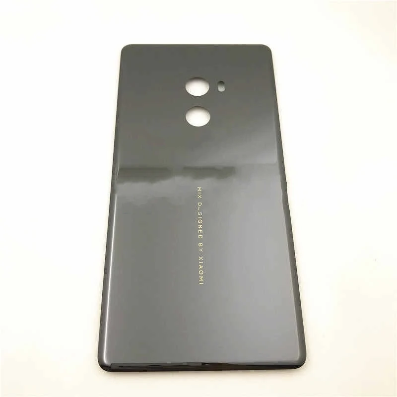 original new ceramic battery door back cover housing case for xiaomi mi mix mix2 mix 2 without camera lensadhesive free global shipping