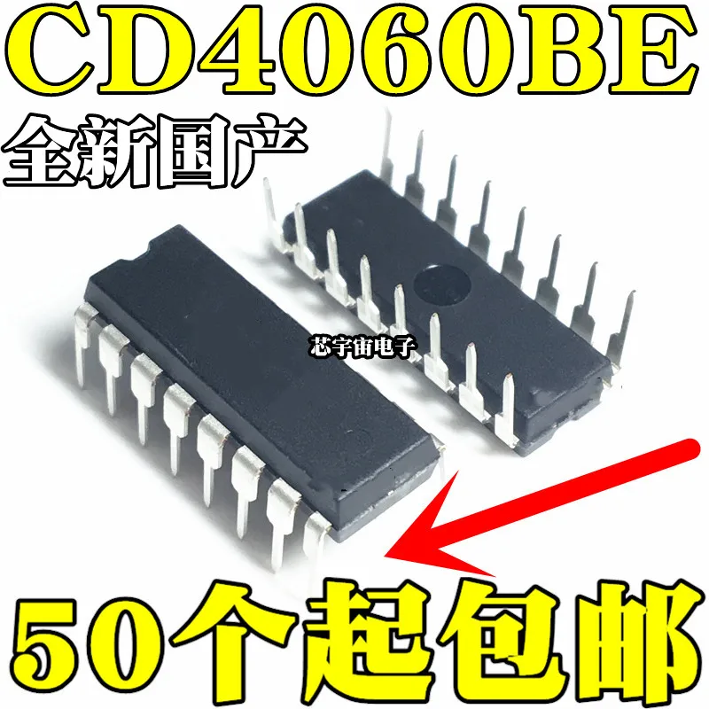 Оригинал 10 шт./CD4060 CD4060BE DIP16