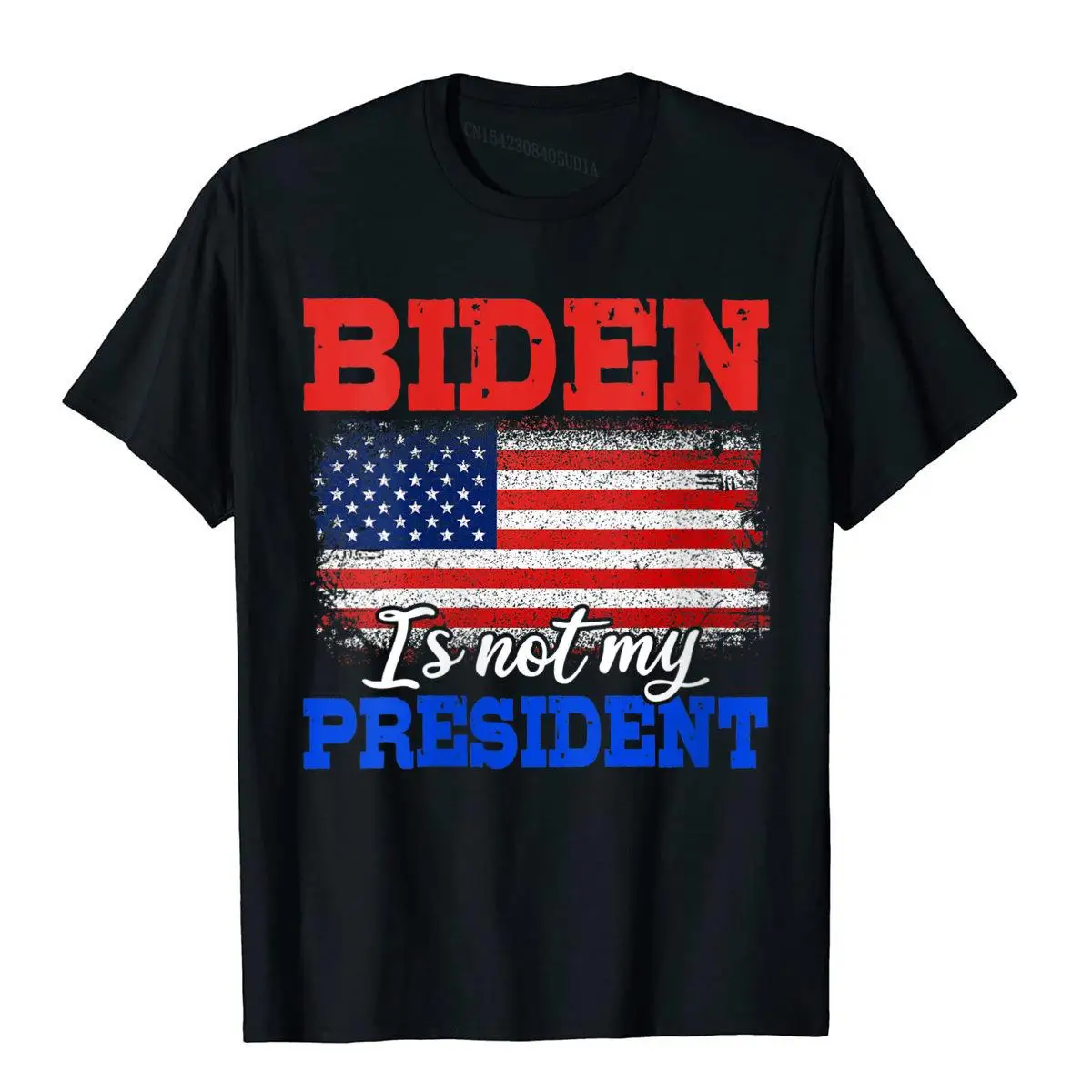 

Womens Biden Not My President Shirt USA Flag Funny Anti Joe Biden T-Shirt Classic Men Top T-Shirts Funny Cotton Outdoor