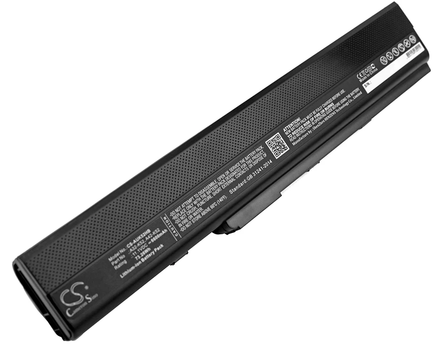 Аккумулятор cameron sino для Asus 52JC A40J A40JA A40JE A40JP A42 A42D A42DE A42DQ A42E A42F A42J A42JA A42JC A42JE |Цифровые