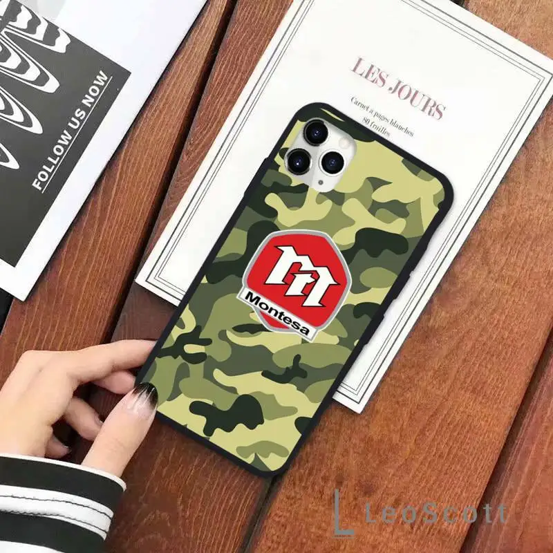 

Montesa Motorcycles Phone Case for iPhone 11 12 mini pro XS MAX 8 7 6 6S Plus X 5S SE 2020 XR