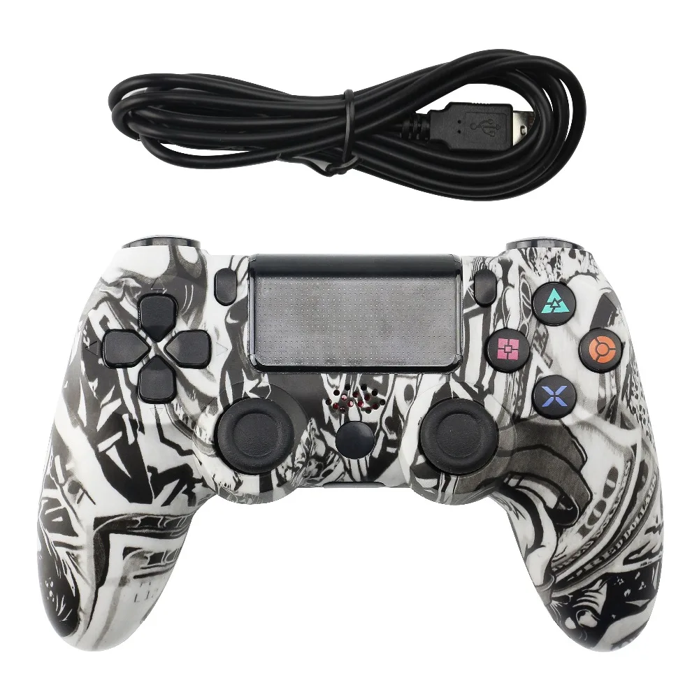 USB проводной/Bluetooth беспроводной геймпад для PS4 контроллер для playstation 4 консоль джойстик для Dualshock 4 геймпад для PS3 PC