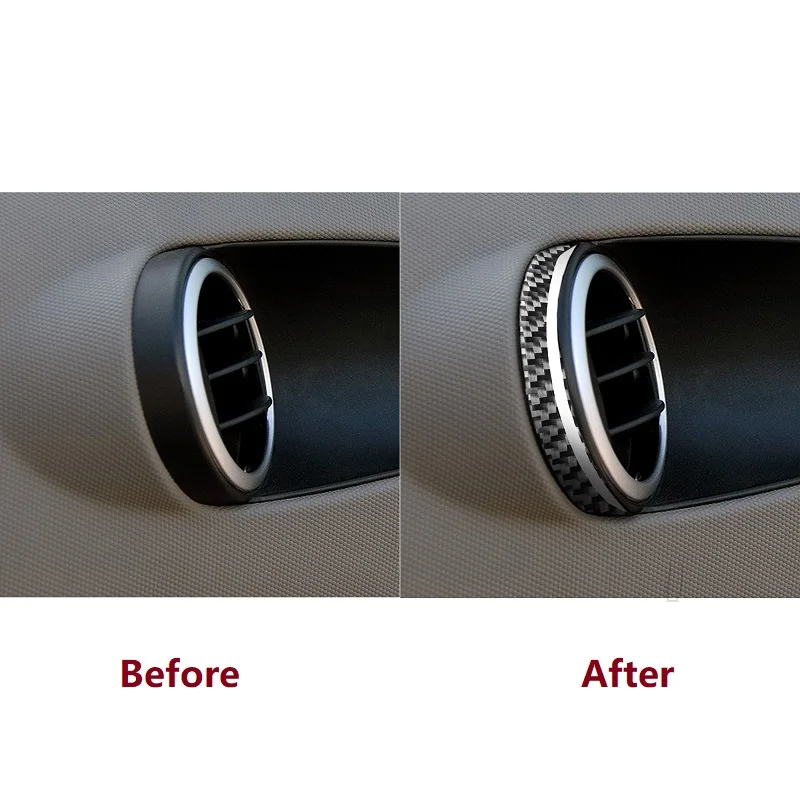 Для Nissan 350Z Z33 2003-2009 полоски для отделки двери вентиляционного отверстия