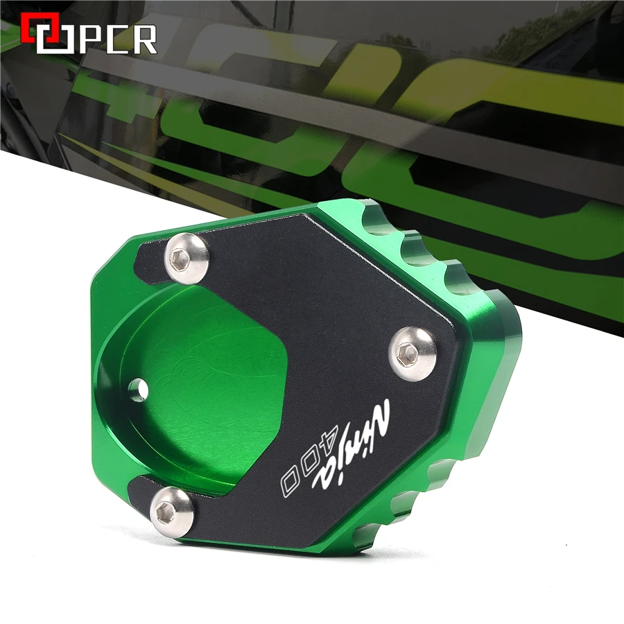 Боковая подставка для KAWASAKI NINJA 400 Ninja400 2018 2019 аксессуары мотоциклов зеленая