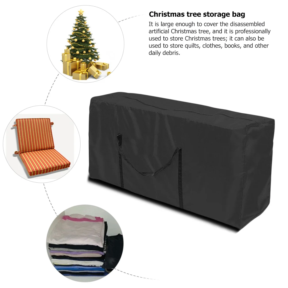 

Multi-function Garden Xmas Tree Storage Bag Dustproof Furniture Pouch Protective Cover Large Capacity Storage Bags173*76*51cm