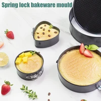 cake pan heart shaped round cake pan leakproof nonstick bakeware cheesecake pan ls