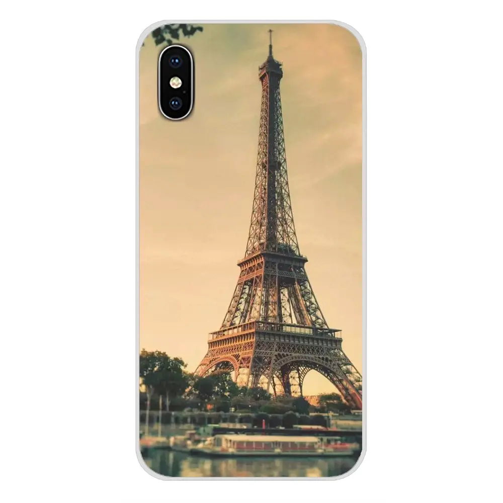 Для Apple iPhone X XR XS 11Pro MAX 4S 5S 5C SE 6S 7 8 Plus ipod 5 6 Новый стиль романтическая Париж Эйфелева