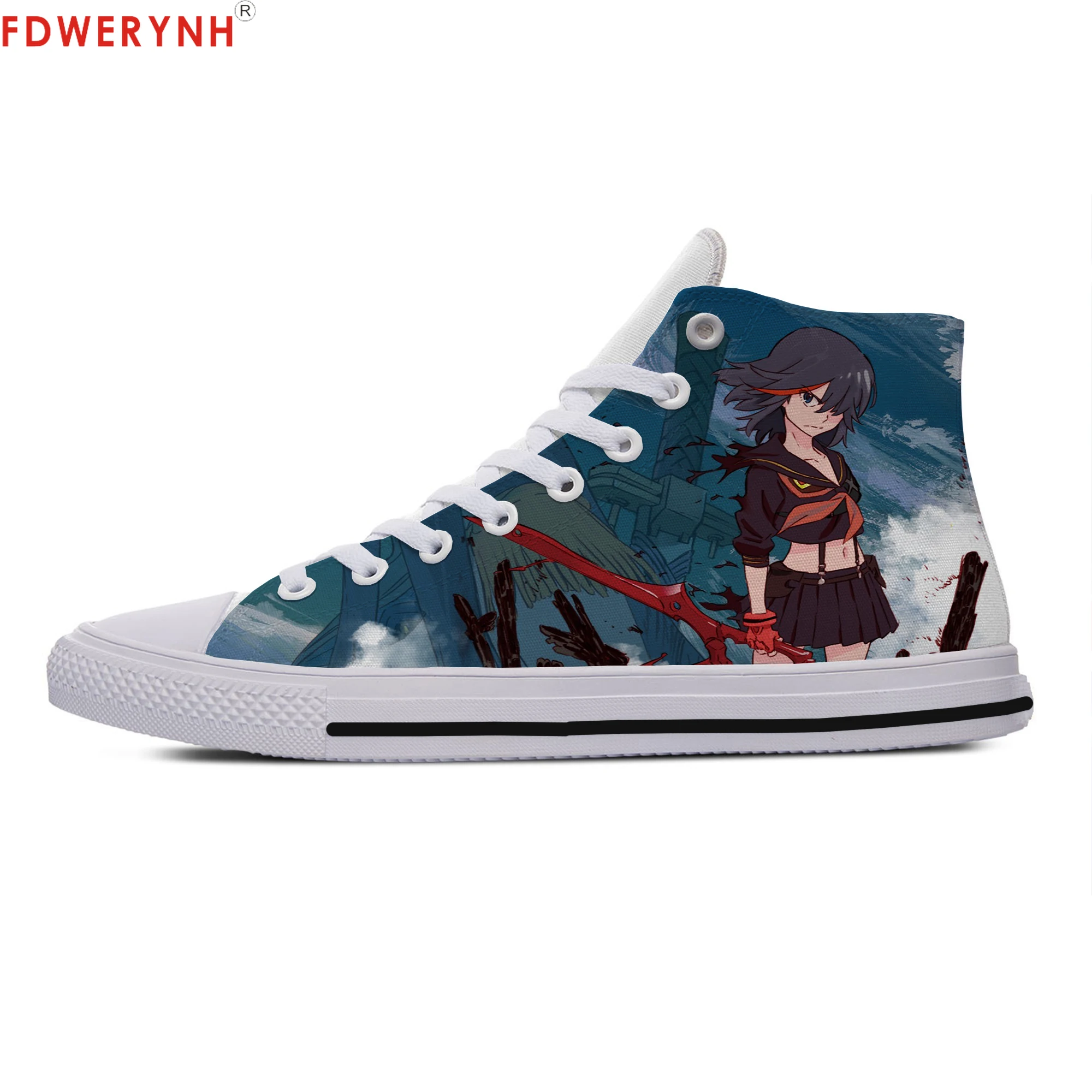 Мужская прогулочная обувь забавные аниме Kawaii Ryuko Matoi Kill La дышащие мужские туфли на