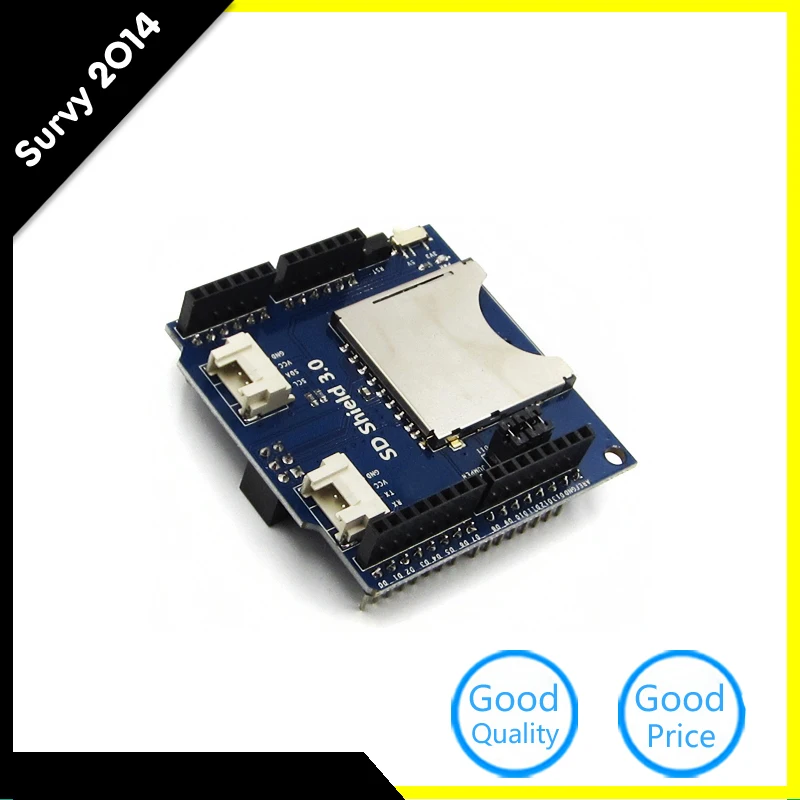 1 шт. 2 в одну SD карты TF щит Модуль расширения для Arduino UNO R3 Мега 2560|Интегральные