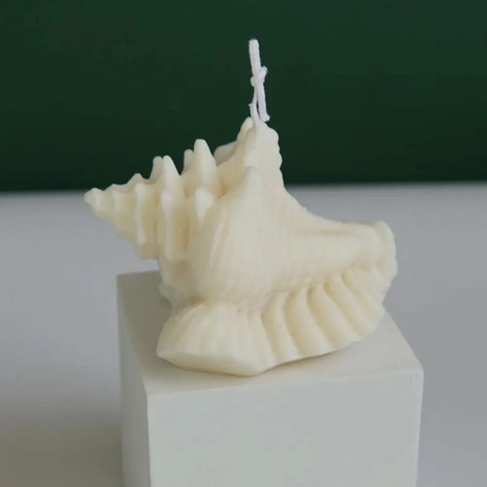 

Candle Mold With Conch Shape Silicone 3D Soap DIY Making Art Craft Mould Ornaments For Chocolate Decorate Home Wedding Party