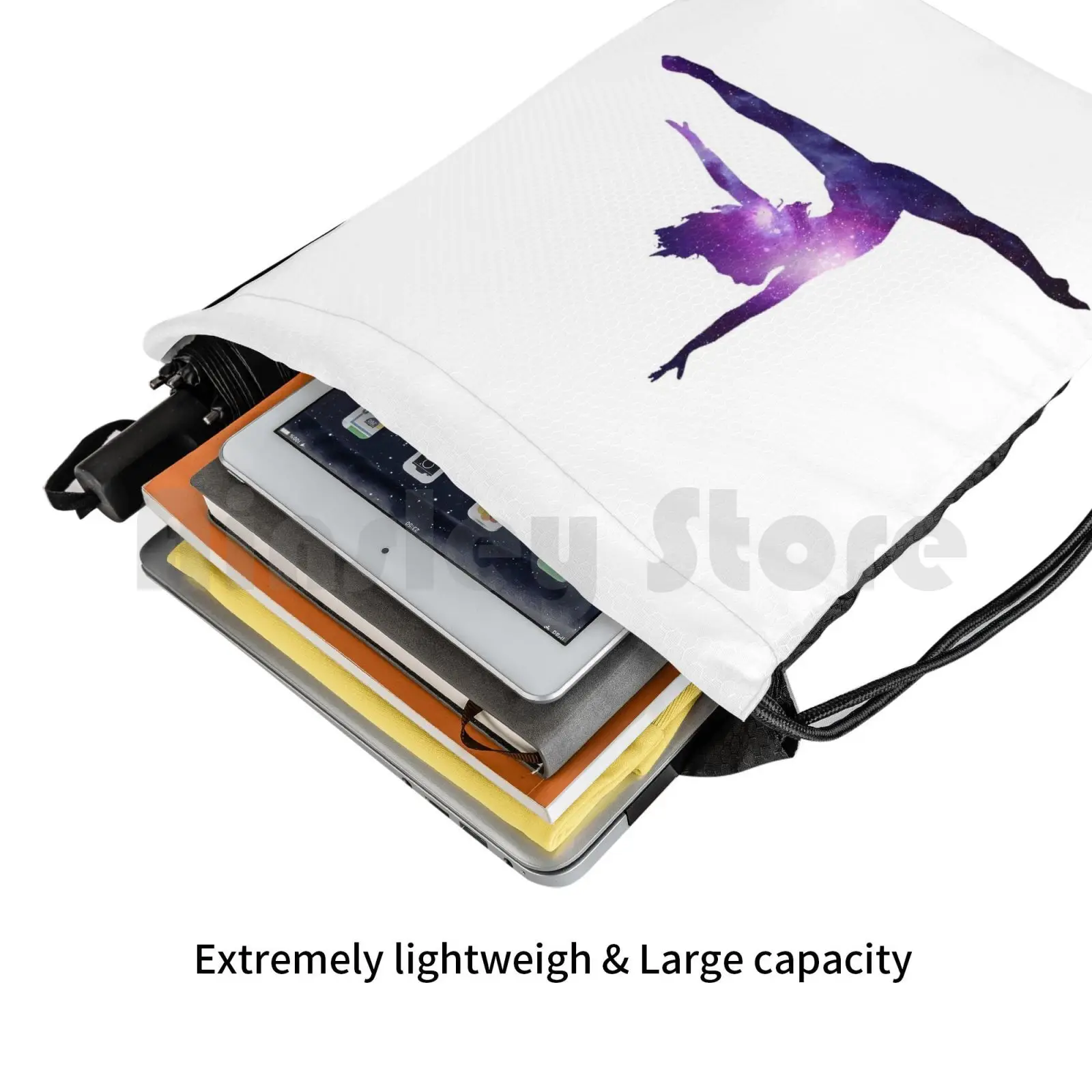 Танцевальный рюкзак на шнурке сумка для верховой езды скалолазания тренажерного