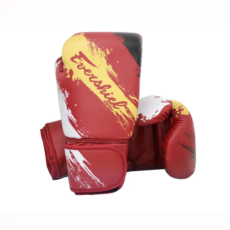 10 унций 12 взрослые Боксерские перчатки для мужчин и женщин индивидуальные Sanda