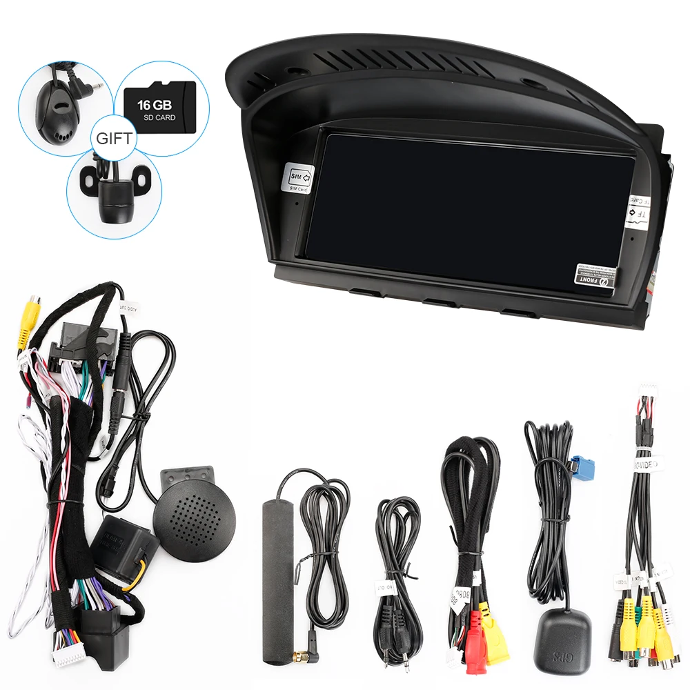 EBILAEN Android 10 0 Автомобильный мультимедийный плеер для BMW 5 серии E60 E61 E62 3 E90 E91 CCC CIC