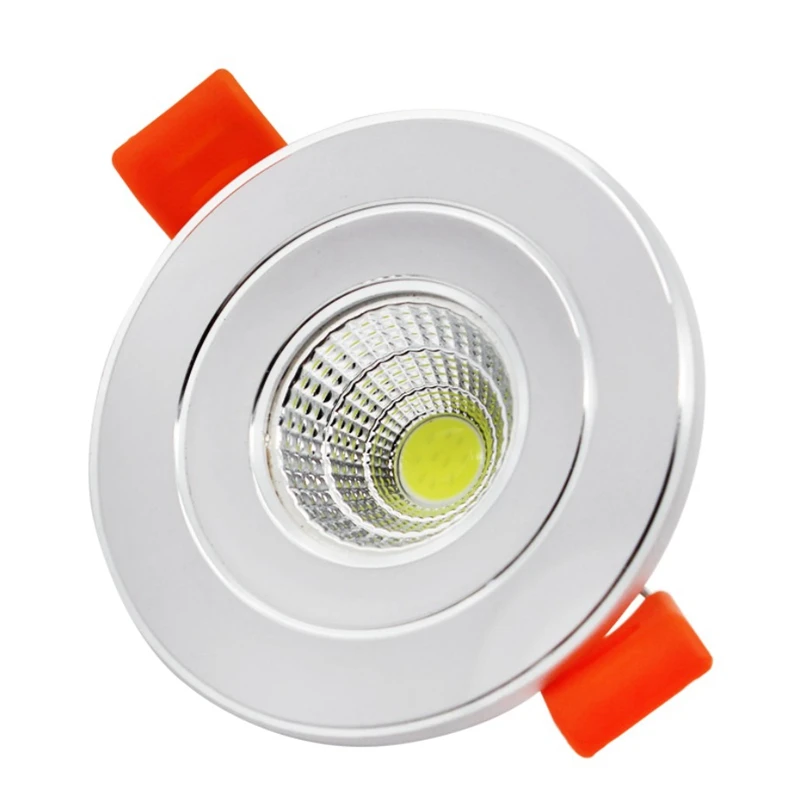 Светодиодный SCR лампа прожектор с затемнением 3 Вт 5 встроенный потолочный