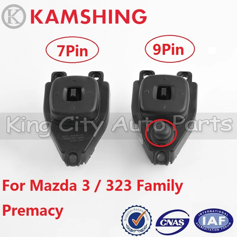 CAPQX 7Pin/9Pin для Mazda 3 323 Family Premacy электрическое зеркало заднего вида автоматический