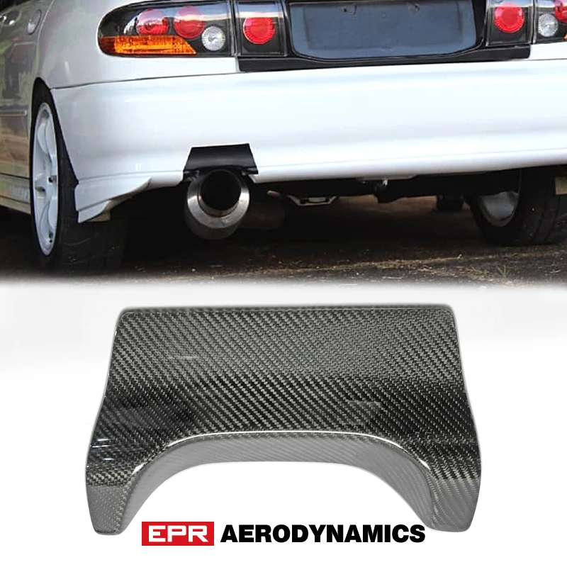 Для Mitsubishi 92 95 Lancer EVO 3 CE9A CD9A углеродное волокно задний бампер выхлопной тепловой