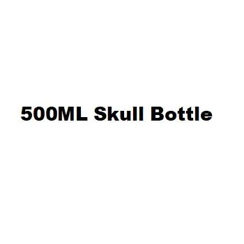 Стеклянный Череп дизайн 16 унций с ручкой бутылки - Цвет: 500ML Skull Bottle