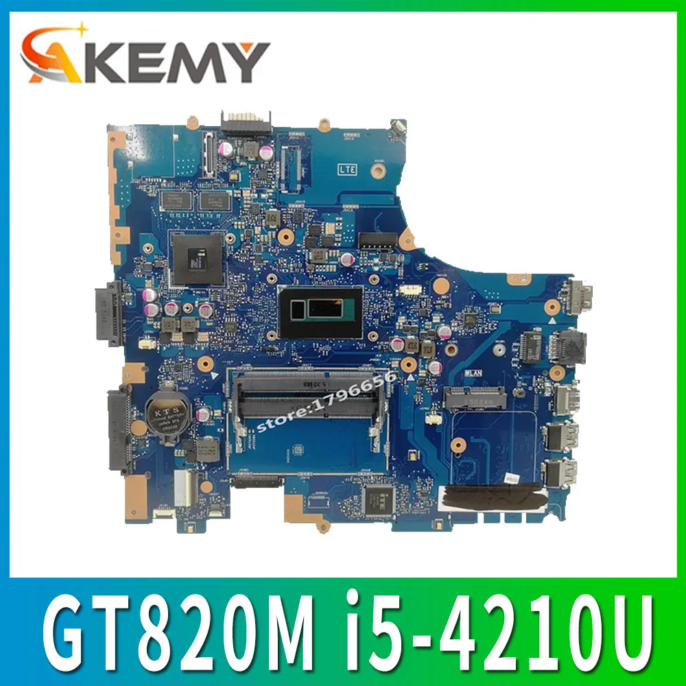 

PU551LD Laptop motherboard for ASUS PU551LD P551L PU551LA PRO551L mainboard motherboard test 100% ok GT820M I5-4210U/i7-4510U