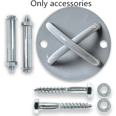 accessories Нордический вязаный круглый подвесной гамак ручной работы для дома, спальни, маленьких детей, подвесное кресло, детские качели, домашний декор - Цвет: accessories