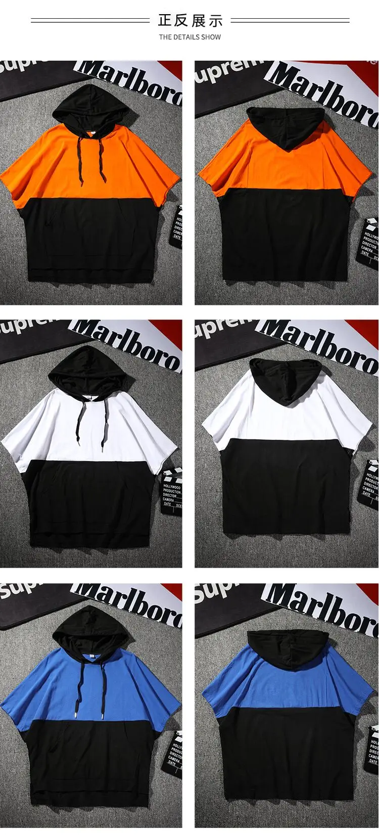 

2021 summer new style men's hooded T-shirt cotton T-shirt sweatshirt sportswear ladies hooded T-shirt sportswear anime Harajuku