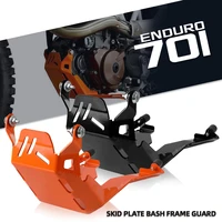 motorcycle accessories skid plate bash frame guard engine cover protector for husqvarna 701 enduro 701enduro 2016 2017 2018 2019