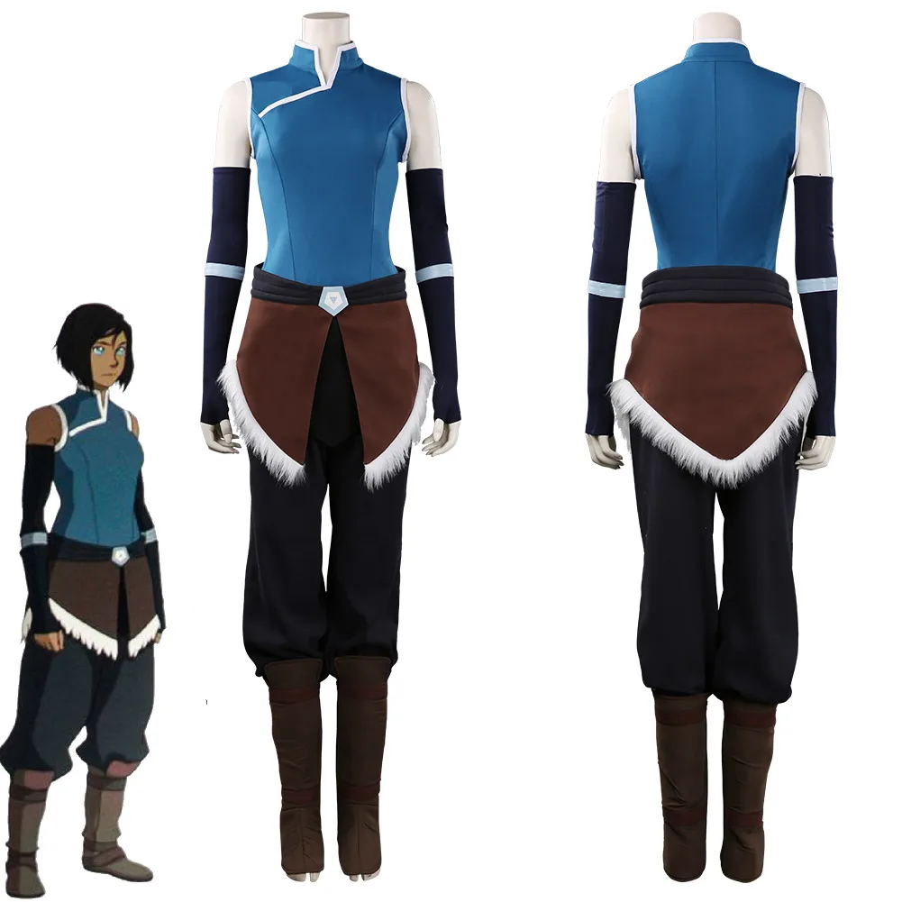 

Аватар: Korra костюмы для косплея, карнавальный костюм на Хэллоуин