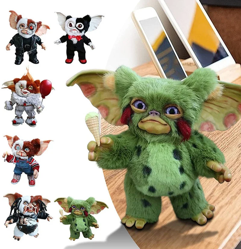 Кукла Mogwai из смолы для Хэллоуина 15 см фигурка игрушки милые модели гремлинов