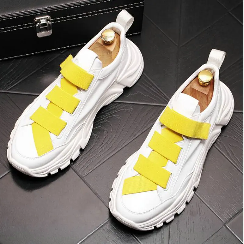 Новинка Высококачественные мужские кроссовки из натуральной кожи Повседневная