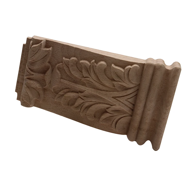 Деревянная аппликация деревянные молдинги наклейка Современное украшение для