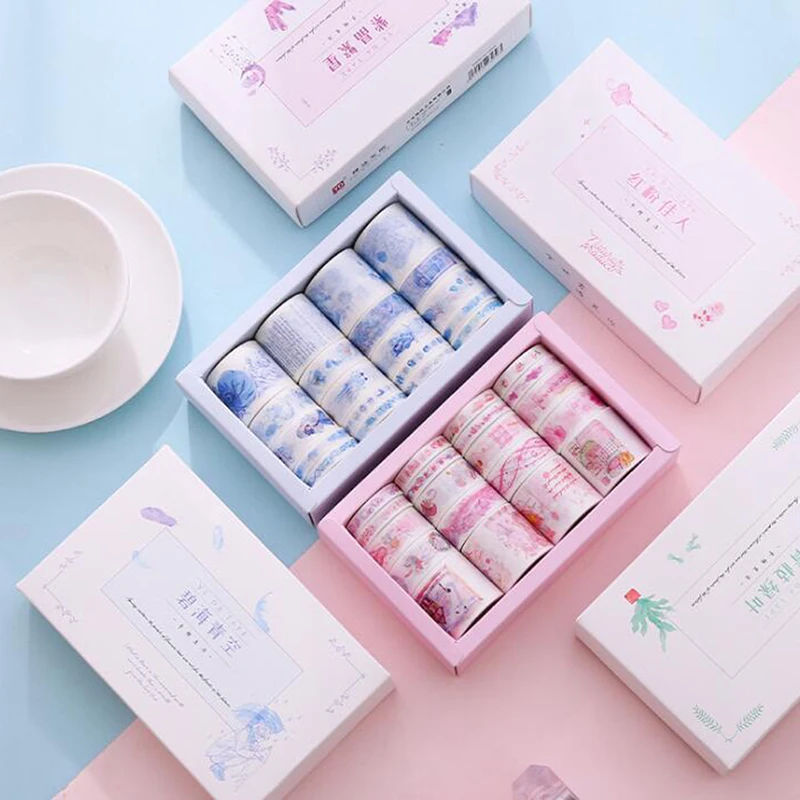 Лента для ручного счета подарочный набор девушка сердце Рука счет карта наклейка