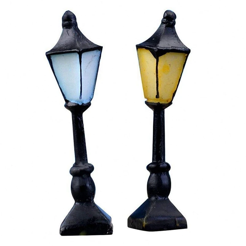 Миниатюрный Сказочный садовый уличный фонарь уличная лампа украшение для