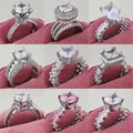 Женское кольцо из серебра 2021 пробы, в стиле ретро - фото