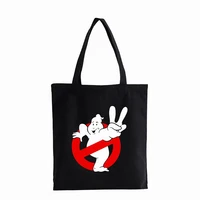 ghostbusters shopper bag cute girl handbags new men canvas bag teenager students shoulder bag shopper bag bolsas tote bag
